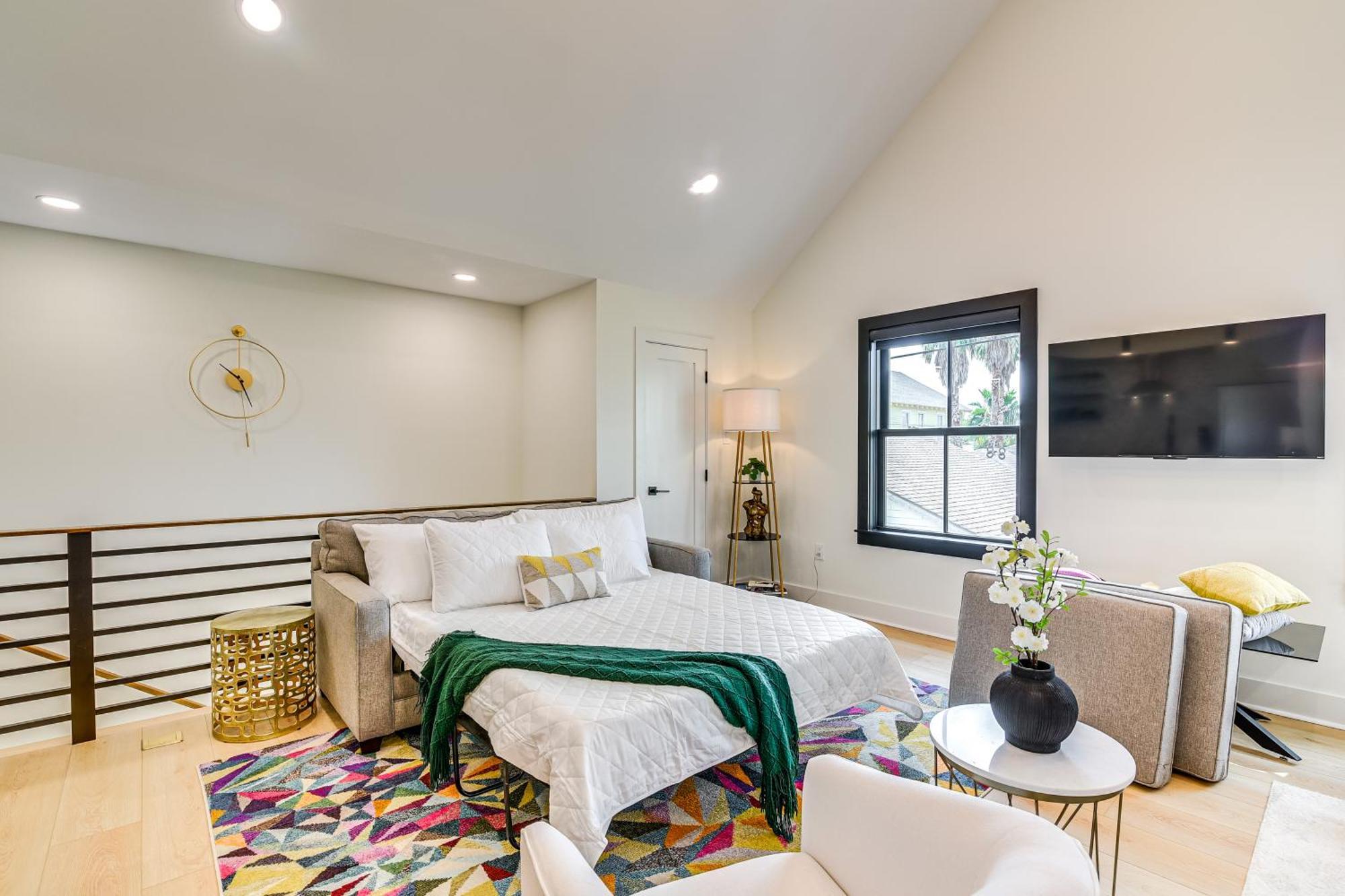 Chic Galveston Studio Walk To Shops And Restaurants Bagian luar foto